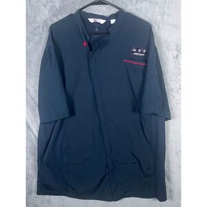 Chick-fil-A Oobe Teamstyle Chef Coat Navy Blue Size XL‎